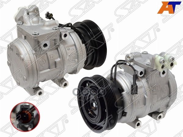 Компрессор кондиционера Hyundai Tucson 04-09 / Kia Sportage 06-10 Sat арт. ST-245-0011