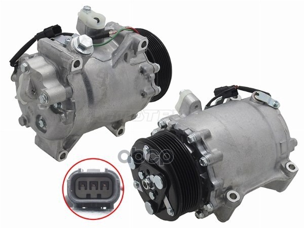 Компрессор кондиционера Honda CR-V 06-12 / Acura MDX 06-13 Sat арт. ST-245-0035