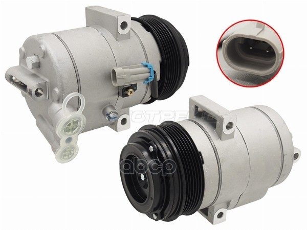 Компрессор кондиционера Chevrolet Aveo 11-15 / Cobalt 13- Sat арт. ST-245-0054