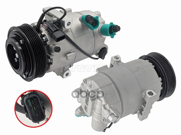 Компрессор кондиционера Hyundai Sonata 17-19 Sat арт. ST-245-0061