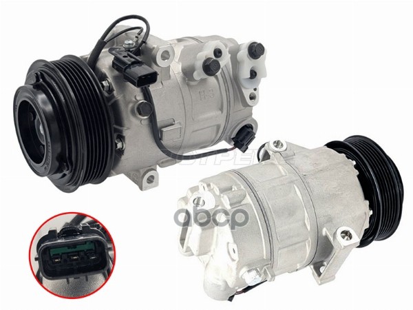 Компрессор кондиционера Hyundai Santa Fe 20- / Kia Sorento 20- Sat арт. ST-245-0063