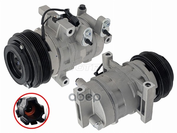 Компрессор кондиционера JAC J7 20- / Moskvich 3 22- Sat арт. ST-245-0069