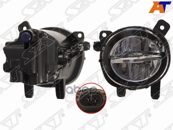 Фара противотуманная (Слева) BMW 1-Series 11-15 / 3-Series 11-19 / 2-Series 14-17 / 4-Series 13-20 Sat арт. ST-26-0010