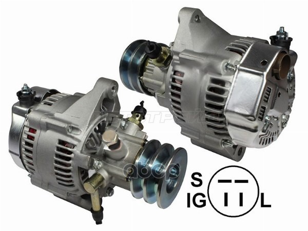Генератор TOYOTA LAND CRUISER BJ73 LJ7# RJ7# HZJ7# PZJ7# KZJ7# 2LT 3L 2LTE/HIACE VAN LH1## RZH10# 2- Sat арт. ST-27060-54030N