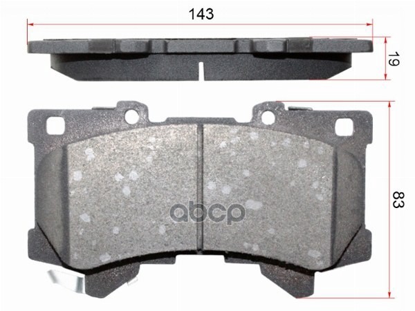 Колодки тормозные (Спереди) Toyota Land Cruiser (J300) 21- Sat арт. ST-28-0108