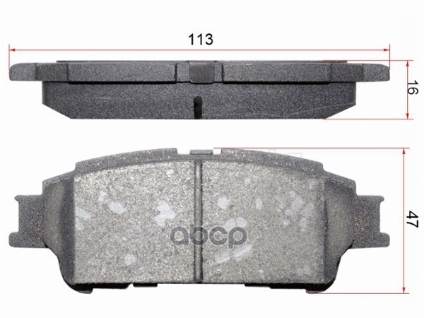 Колодки тормозные (Сзади) Toyota Noah 14-22 / Voxy 14-22 Sat арт. ST-28-0117