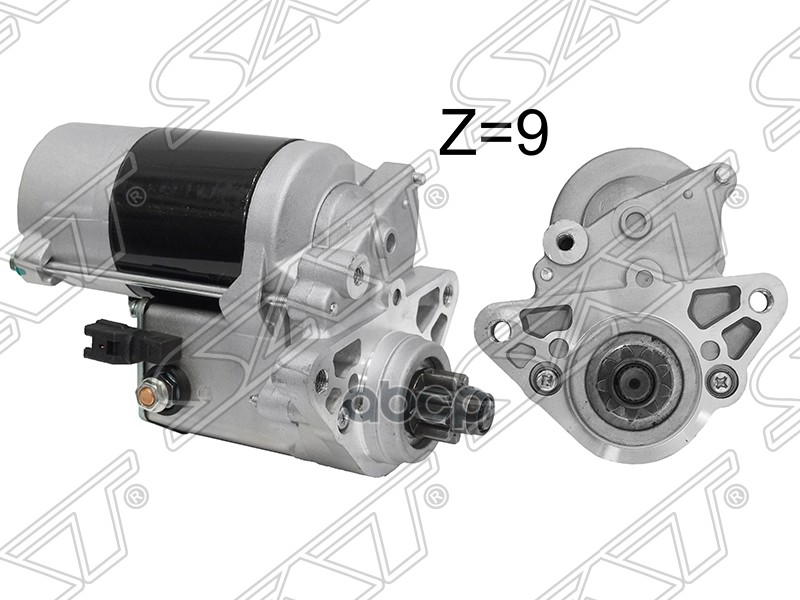 Стартер Toyota Land Cruiser (J100,J200) 98-21 / Jaguar XJ 86-97 (2 kW/ Z=9/ (восстановленный)) Sat арт. ST-28100-50101