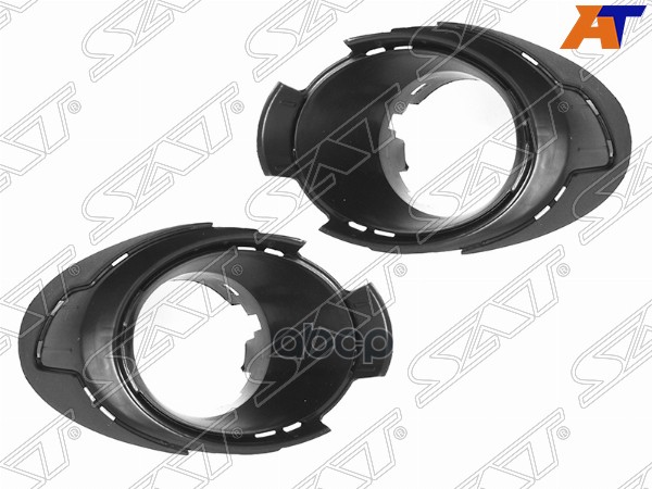 Оправа ПТФ Citroen Berlingo 08-16 / Peugeot Partner 12-15 / Partner Tepee 12-15 (Комплект) Sat арт. ST-29-0013