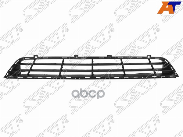 Решетка в бампер Hyundai Santa Fe 15-19 Sat арт. ST-30-0034