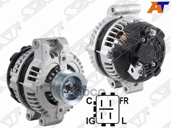 Генератор Honda Accord 02-08 / CR-V 06-12 (K20Z2/K20A6/K24A 12V 100A) Sat арт. ST-31100-RAA-A05N