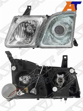 Фара Lexus LX 98-07 (Слева/ Зелёный оттенок) Sat арт. ST-312-1100L