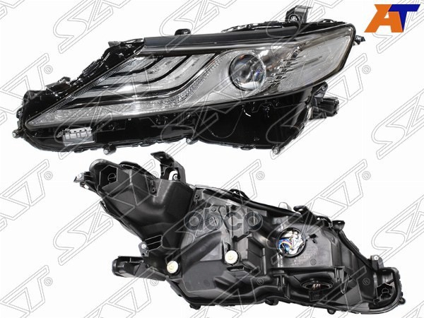 Фара Toyota Camry (XV70) 17-22 (Слева/ LED/ 3 LED полосы) Sat арт. ST-312-11T3DL
