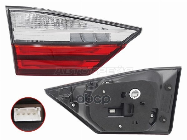 Фонарь в крышку багажника Lexus ES 15-18 (Слева/ LED) Sat арт. ST-312-13ES2L