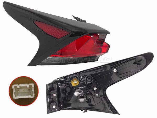 Фонарь задний Lexus NX 14-17 (Слева) Sat арт. ST-312-19NXL