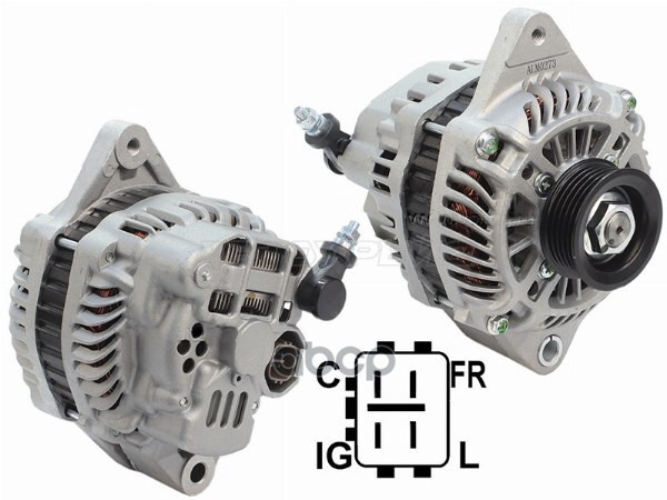 Генератор SUZUKI GRAND VITARA 05-/SWIFT 06-/SX4 1.6/2.0 07- M13A/M16A 12V 80A (аналог MITSUBISHI) Sat арт. ST-31400-65J10