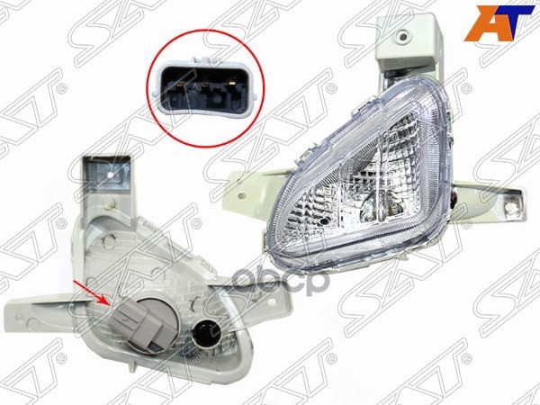 Фара противотуманная (Справа) Hyundai Sonata 17-19 Sat арт. ST-321-2018R