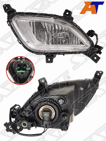 Фара противотуманная (Слева) Kia Cerato 16-20 Sat арт. ST-323-2033L
