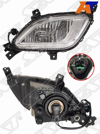 Фара противотуманная (Справа) Kia Cerato 16-20 Sat арт. ST-323-2033R