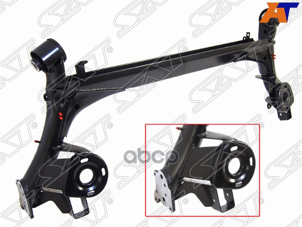 Балка задняя (Тормоза дисковые) Skoda Rapid 12-20 / Volkswagen Polo 09-22 Sat арт. ST-335-0001