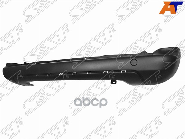Бампер Задний Citroen Berlingo/Peugeot Partner 15-18  Под Накладку Sat арт. ST-35-0016