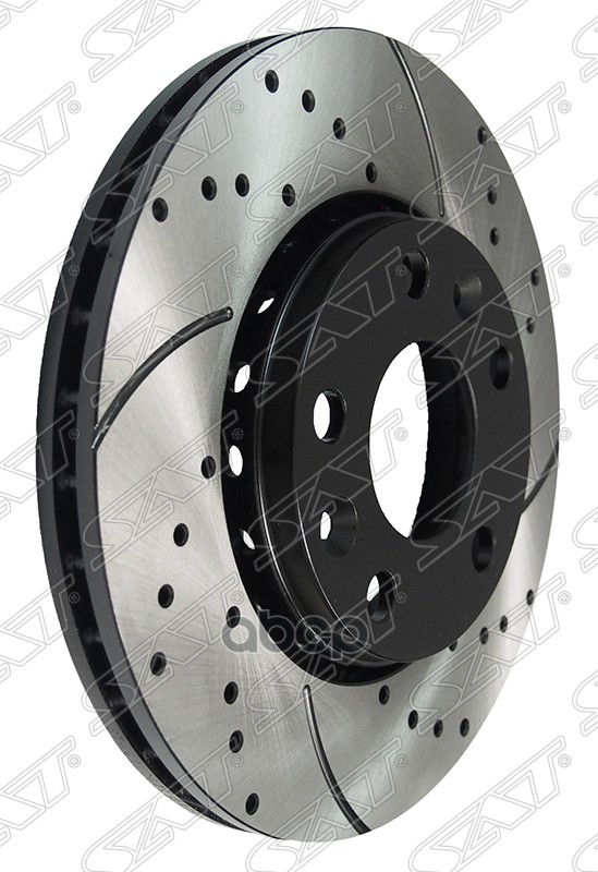 Комплект дисков тормозных передний перфорированные RENAULT DUSTER 10-/KAPTUR 17-/FLUENCE 09- Sat арт. ST-402064151RPF