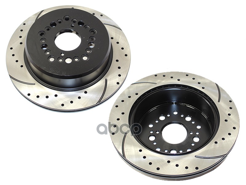 Комплект дисков тормозных задних перфорированных TOYOTA MARK 2/CHASER JZX90/100 1JZGTE внутр диаметр Sat арт. ST-42431-22170PF