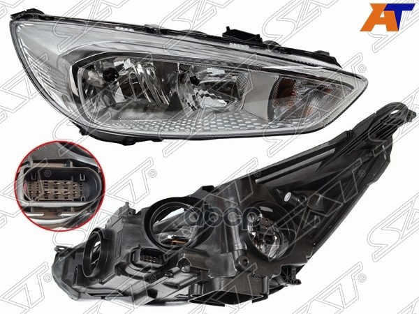 Фара Ford Focus 14-19 (Справа/ С электрокорректором) Sat арт. ST-431-11C9RMLEMD1