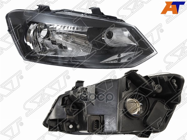 Фара Volkswagen Polo 09-20 (Справа/ С электрокорректором) Sat арт. ST-441-11G9R