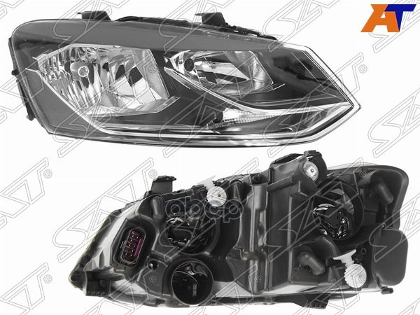 Фара Volkswagen Polo 14-20 (Справа/ С электрокорректором) Sat арт. ST-441-11K5MR