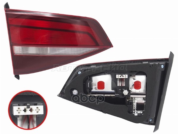 Фонарь в крышку багажника Volkswagen Jetta 14-19 (Слева) Sat арт. ST-441-1345L-UQ