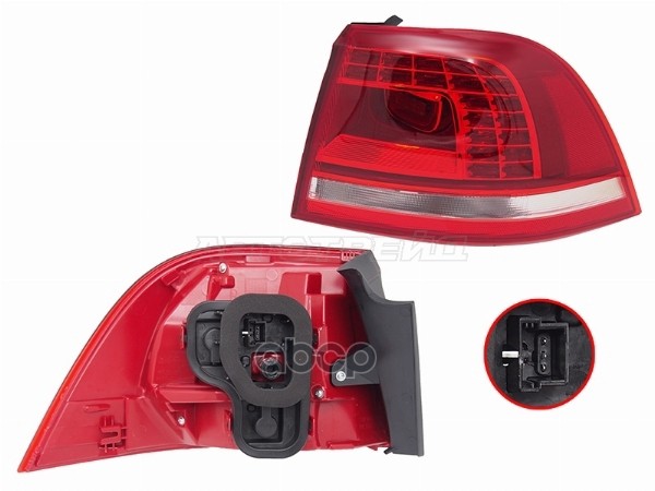 Фонарь задний Volkswagen Touareg 14-18 (Справа/ LED) Sat арт. ST-441-19B61R-UE