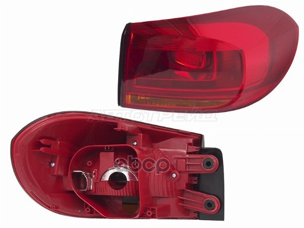 Фонарь задний Volkswagen Tiguan 11-17 (Справа) Sat арт. ST-441-19D2R-UE