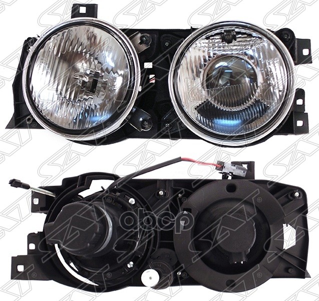 Фара BMW 5-Series 88-96 / 7-Series 86-94 (Спереди/ Слева) Sat арт. ST-444-1114L