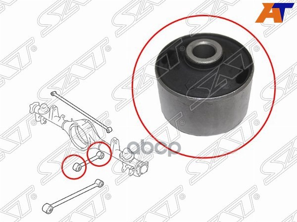 Сайлентблок рычага Suzuki Escudo 97-05 / Grand Vitara 97-05 Sat арт. ST-46201-65D50B