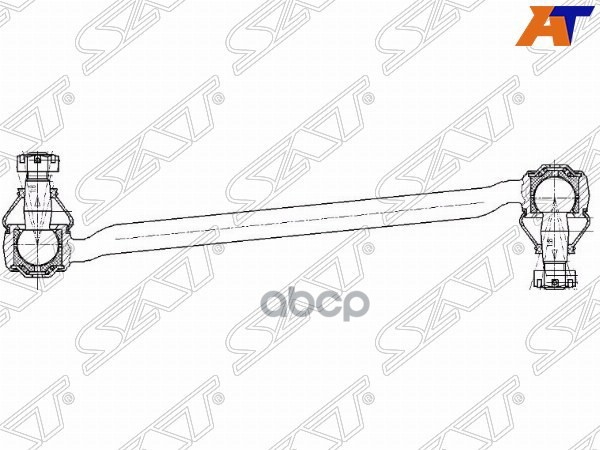 Тяга рулевая NISSAN ATLAS/CONDOR (F23) 92-07 LH Sat арт. ST-48630-2T025