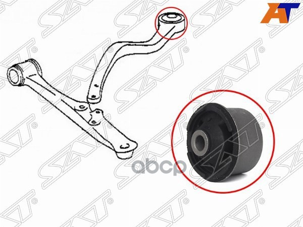 Сайлентблок рычага Lexus GS 97-04 / Toyota Aristo 97-04 Sat арт. ST-48655-30170