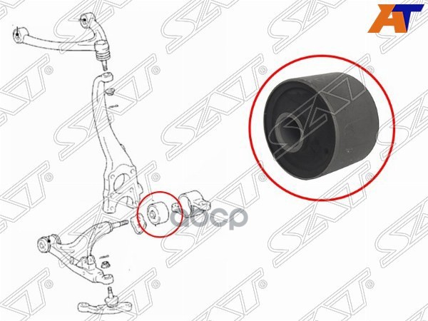 Сайлентблок рычага Lexus LS 00-06 / Toyota Celsior 00-06 Sat арт. ST-48655-50012