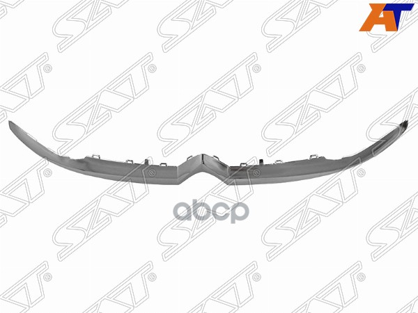Молдинг бампера Citroen Berlingo 08-16 (Спереди/ Снизу) Sat арт. ST-50-0010