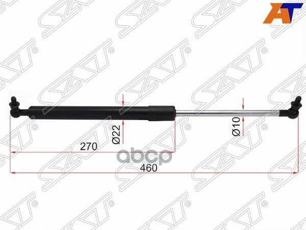 Амортизатор капота Toyota Land Cruiser (J100) 98-07 / Lexus LX 98-07 (Справа=Слева) Sat арт. ST-53440-69025