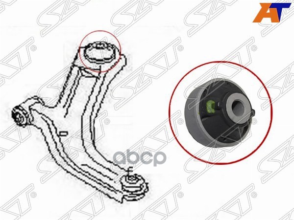 Сайлентблок рычага Nissan AD 06-16 / Juke 10-20 Sat арт. ST-54570-ED50A