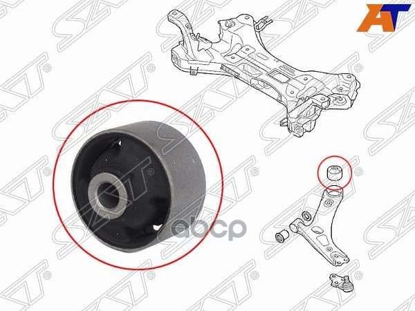Сайлентблок рычага Hyundai Creta 15-21 / Elantra 15-20 Sat арт. ST-54584-2S000