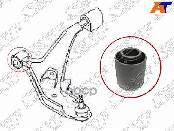Сайлентблок рычага Nissan Almera 95-00 / Primera 95-08 Sat арт. ST-54590-01E00