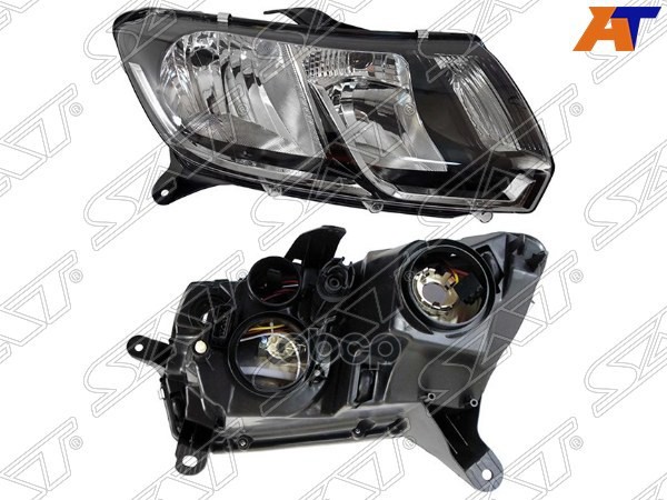 Фара LADA Largus 21- / Renault Logan 14-18 (Справа/ Ручная регулировка) Sat арт. ST-551-11L5R