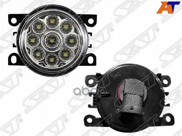 Фара противотуманная (Справа=Слева/ LED) Citroen Berlingo 08-16 / C4 04-11 Sat арт. ST-551-2007DN