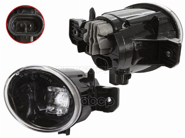 Фара противотуманная (Слева/ LED/ 6500K/ 190LM/ 12W) Nissan Almera 03-06 / Juke 10-20 Sat арт. ST-551-2008DL