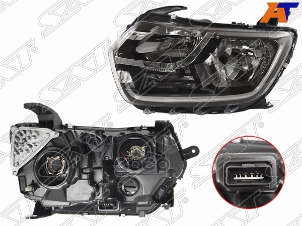 Фара Renault Duster 21- (Слева/ С электрокорректором) Sat арт. ST-553-1121L
