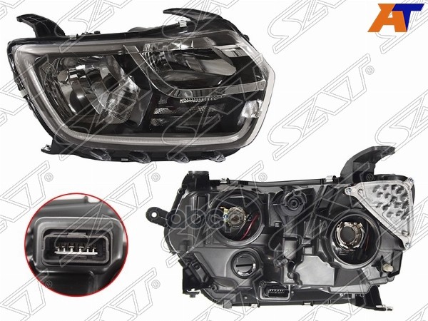 Фара Renault Duster 21- (Справа/ С электрокорректором) Sat арт. ST-553-1121R
