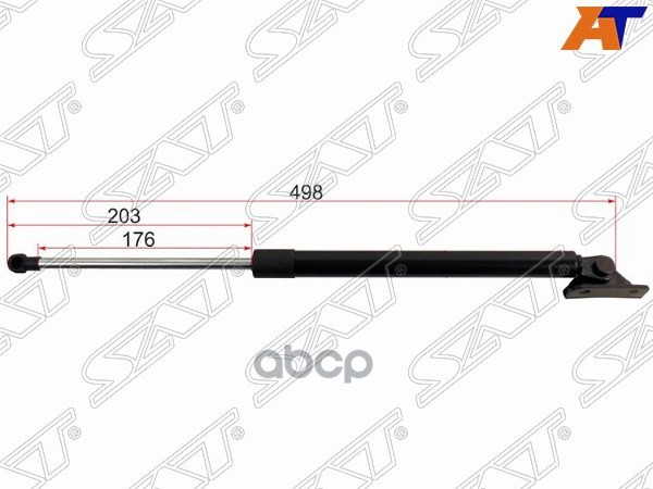 Амортизатор крышки багажника Mitsubishi ASX 10- / Citroen C4 Aircross 12-16 (Справа) Sat арт. ST-5802A326