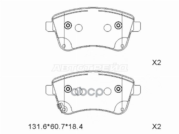Колодки тормозные (Спереди) Kia Venga 10-17 Sat арт. ST-58101-1PA00