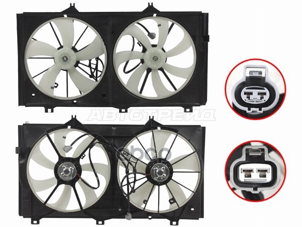 Диффузор Toyota Camry Europe/Russia (XV40) 06-11 / Lexus ES 06-12 Sat арт. ST-59-0060